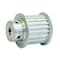 B&B Manufacturing 36-3P15-6FA3, Timing Pulley, Aluminum, Clear Anodized,  36-3P15-6FA3 - alternate 2